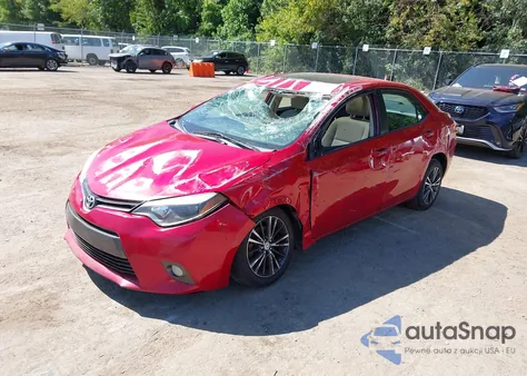2016 Toyota Corolla Le Plus z USA, uszkodzony, nr VIN 2T1BURHE9GC546250
